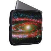 Andromeda Gallaxy Laptopschutzhülle (Vorne Rechts)