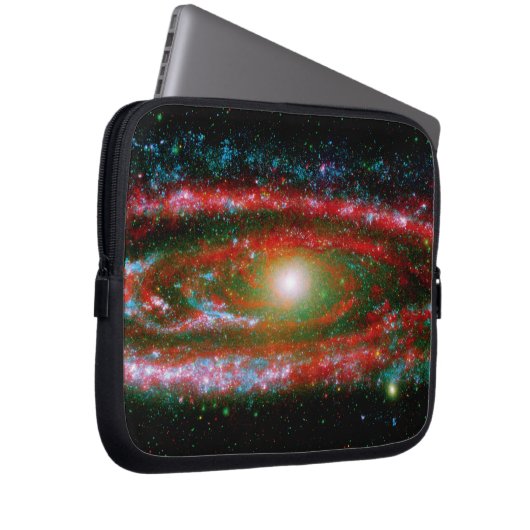 Andromeda Gallaxy Laptopschutzhülle (Vorne Rechts)