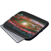 Andromeda Gallaxy Laptopschutzhülle (Vorne Knopf)