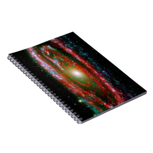 Andromeda Gallaxy Notizblock (Rechte Seite)
