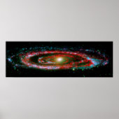 Andromeda Gallaxy Poster (Vorne)