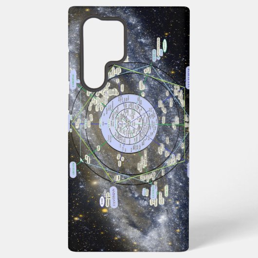 Andromeda-Handyhülle Samsung Galaxy Hülle (Rückseite)