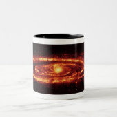 Andromeda-Kaffee-Tasse Zweifarbige Tasse (Mittel)