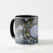Andromeda-Karten-Tasse Tasse (Vorderseite Links)