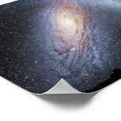 Andromeda - Kollision der Milchstraße Poster (Ecke)