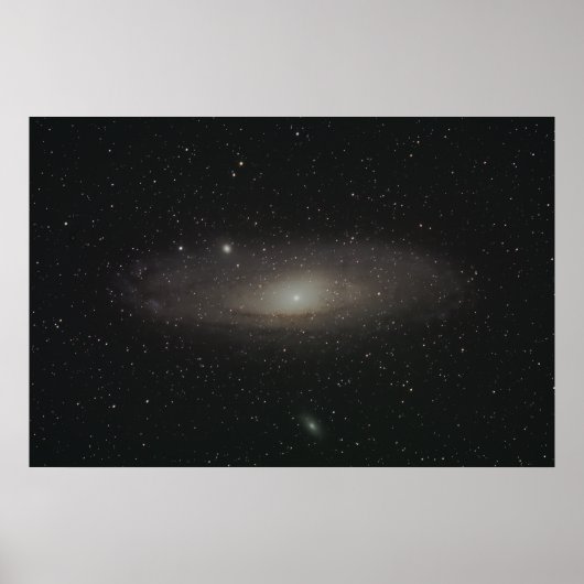 Andromeda M31 Galaxy Poster (Vorne)