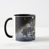 Andromeda Map mug Tasse (Links)