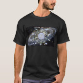 Andromeda Map -- Starquest T-Shirt (Vorderseite)