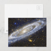 Andromeda Postkarte (Vorne/Hinten)