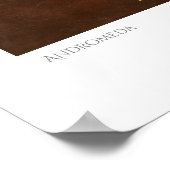 Andromeda Print Poster (Ecke)