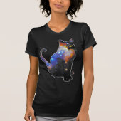 Andromeda Raum In Katze T-Shirt (Vorderseite)
