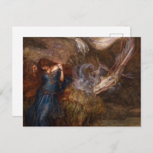 Andromeda von Arthur Rackham Postkarte (Vorne/Hinten)