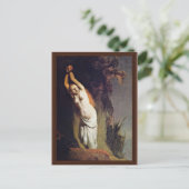 Andromeda. von Rembrandt Van Rijn (Beste Qualität) Postkarte (Stehend Vorderseite)