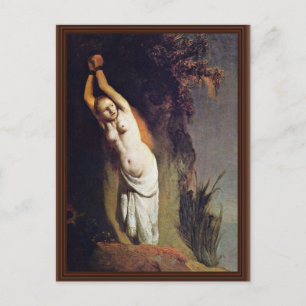Andromeda. Von Rembrandt Van Rijn (Höchste Qualit Postkarte