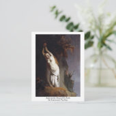 Andromeda wurde von Rembrandt Van Rijn zum Rock ge Postkarte (Stehend Vorderseite)