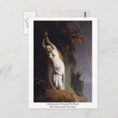 Andromeda wurde von Rembrandt Van Rijn zum Rock ge Postkarte (Vorne/Hinten)