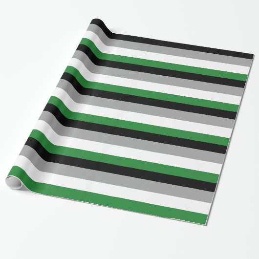 ANDROPHILIA FLAG PATTERN GESCHENKPAPIER (Ungerollt)