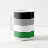 Androphilia Pride Flag Kaffeetasse (Vorderseite Links)