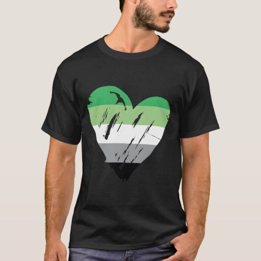 Androphilia Pride Flag Love He Androphilia T-Shirt (Vorderseite)