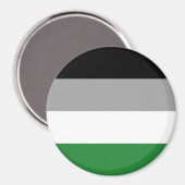 Androphilia Pride Flag Magnet (Vorderseite/Rückseite)