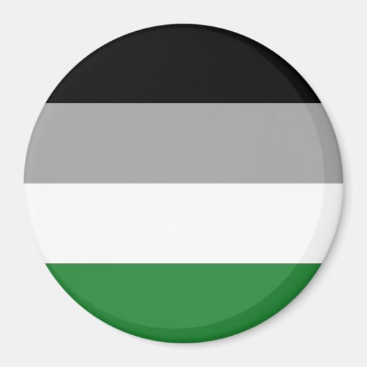Androphilia Pride Flag Magnet (Vorne)