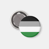Androphilia Pride Flag Magnet (Vorderseite/Rückseite)