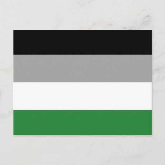 Androphilia Pride Flag Postkarte (Vorderseite)