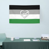 Androphilia Pride Flag und Symbol Banner (Messeveranstaltung)