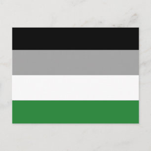 Androphilie-Stolzflagge Postkarte