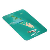 Andros Bahamas Vacation Karte. Magnet (Rechte Seite)