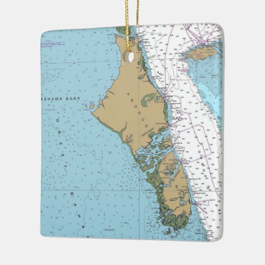 Andros Island Bahamas Keramikornament (Links)