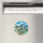 Andros Island, Bahamas Magnet (In Situ (Geschirrspüler))