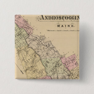Androscoggin Landkreis, Maine Map Button