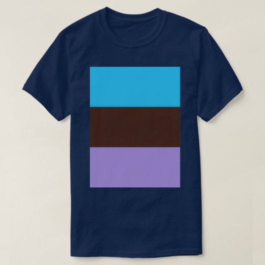 Androsexual Flag T-Shirt (Design vorne)