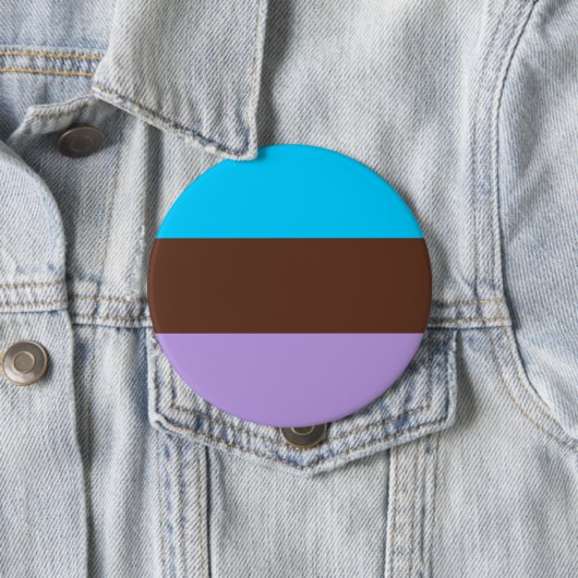 Androsexual Pride Flag Button (Beispiel)