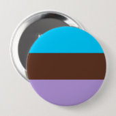 Androsexual Pride Flag Button (Vorne & Hinten)