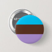 Androsexual Pride Flag Button (Vorne & Hinten)