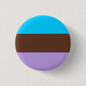 Androsexual Pride Flag Button (Vorderseite)