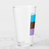 Androsexual Pride Flag Glas (Rechts)