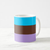 Androsexual Pride Flag Kaffeetasse (VorderseiteRechts)