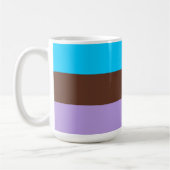 Androsexual Pride Flag Kaffeetasse (Links)