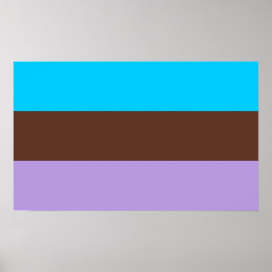 Androsexual Pride Poster (Vorne)