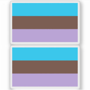 Androsexueller Stolz Aufkleber