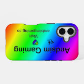 Andsim Gaming Iphone 16 Fall Hülle (Rückseite (Horizontal))