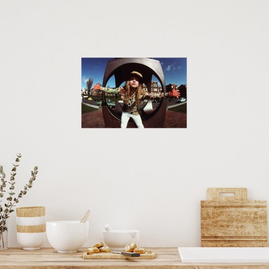 Andy Arms ausgestreckt Poster (Küche)