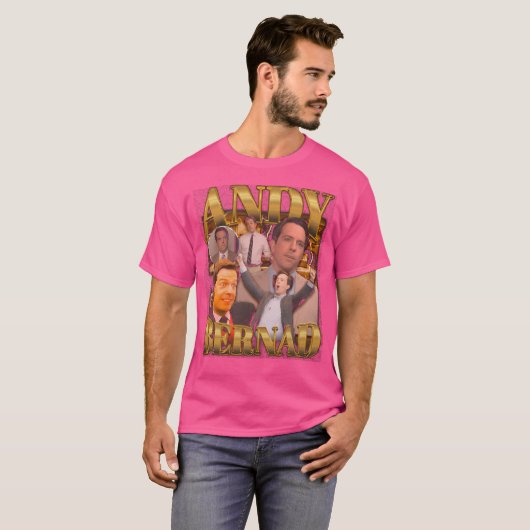 Andy Bernard Classic Bootleg Vibes T-Shirt (Vorne ganz)