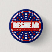 Andy Beshear für Präsident 2028 Button (Vorderseite)