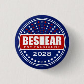 Andy Beshear für Präsident 2028 Button (Vorderseite)