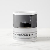 Andy, den die persische Katze im Trockner schlafen Jumbo-Tasse (Vorderseite)