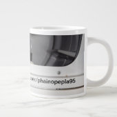 Andy, den die persische Katze im Trockner schlafen Jumbo-Tasse (Rechts)